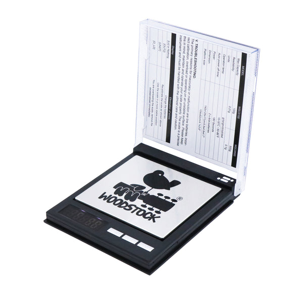 CD Woodstock, balance de poche numérique sous licence, 500 g x 0,1 g