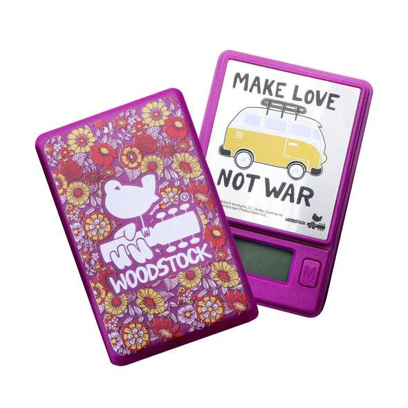 Woodstock Colorful Virus, balance de poche numérique sous licence, 500 g x 0,1 g
