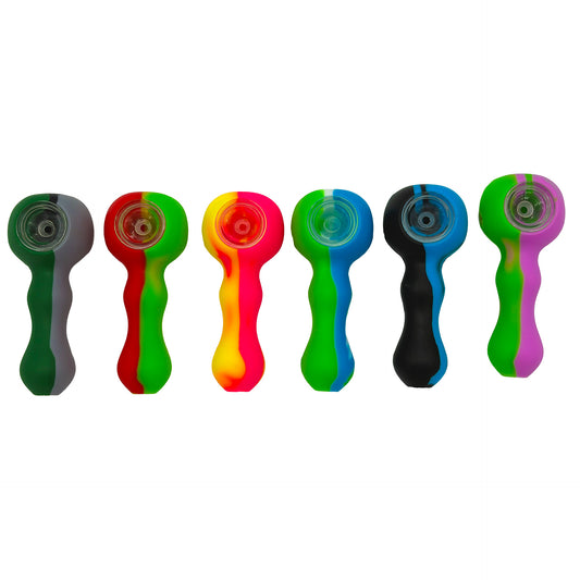 Silicone peanut pipe