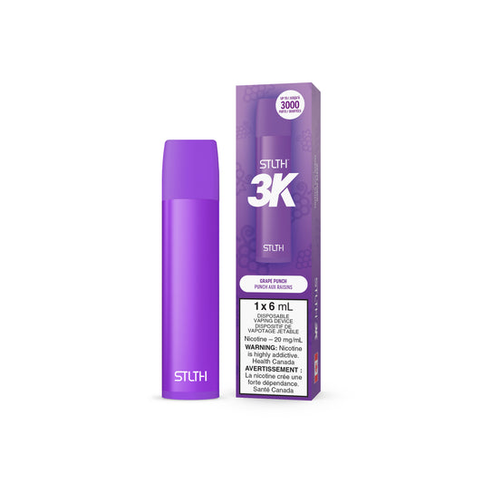 STLTH 3K Disposables - Grape Punch