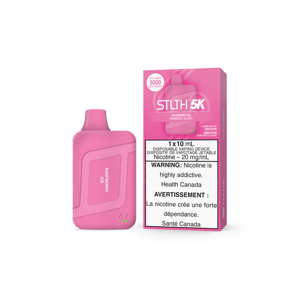 STLTH 5K Disposables - Raspberry Ice