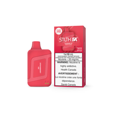 STLTH 5K Jetables - Glace à la fraise