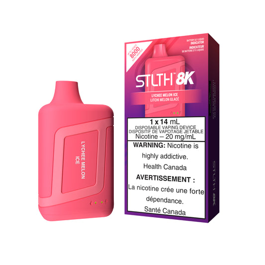 STLTH 8K Disposables - Lychee Melon