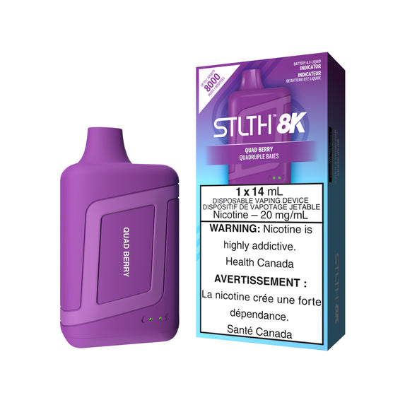 STLTH 8K Disposables - Quad Berry