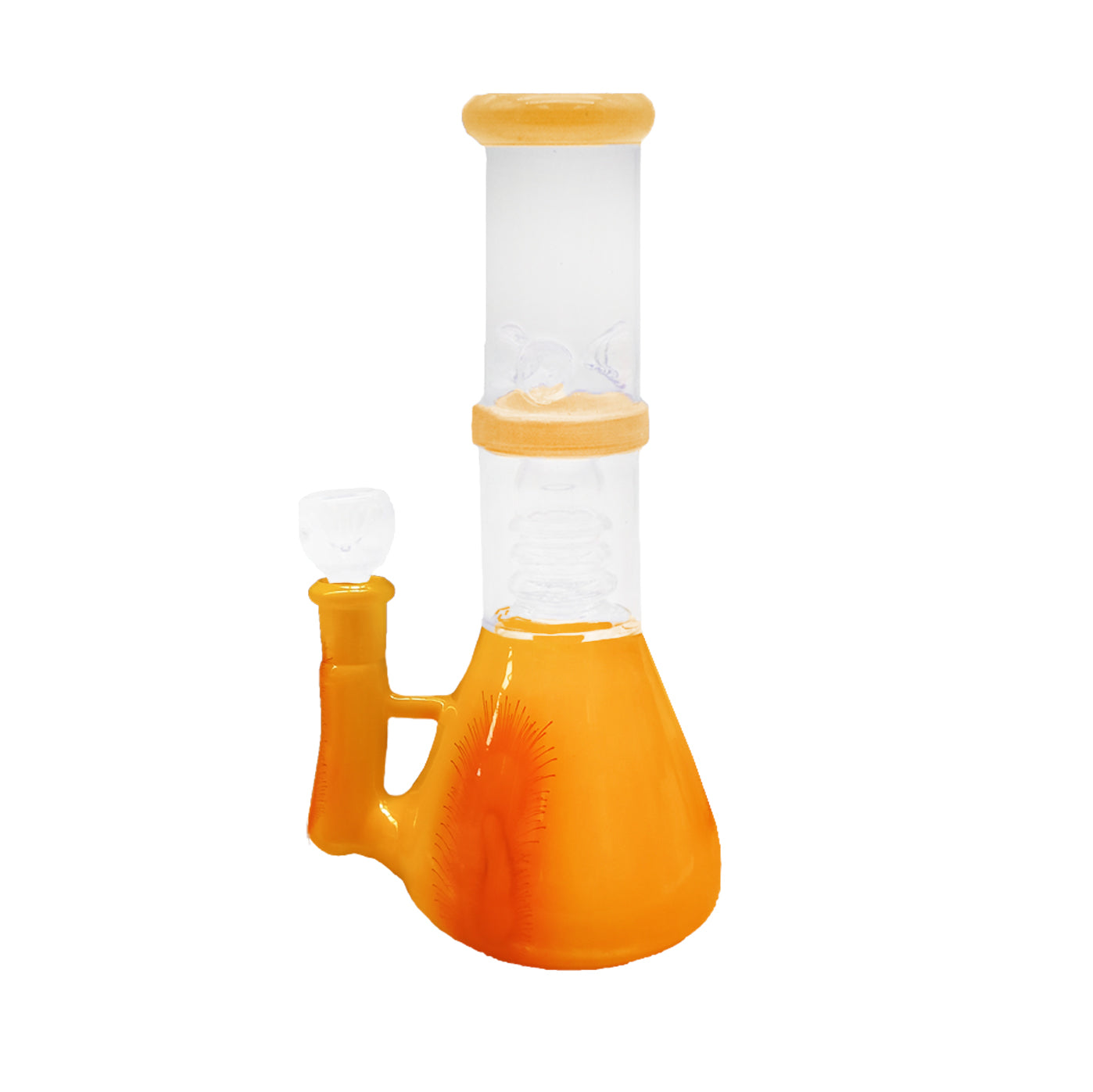 ***Tuyau d'eau Crown Swirl Perk et attrape-glace de 8 po