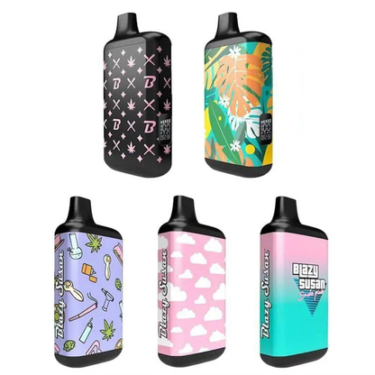 Blazy Susan Secret 510 Thread Dual Cart Battery Vape assorted designs - Infyniti Scales