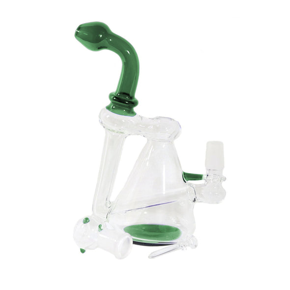 10" Glass Recycler Oil Rig ***