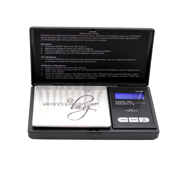 BIGGIE G-Force, Licensed Digital Pocket Scale, 350g x 0.1g