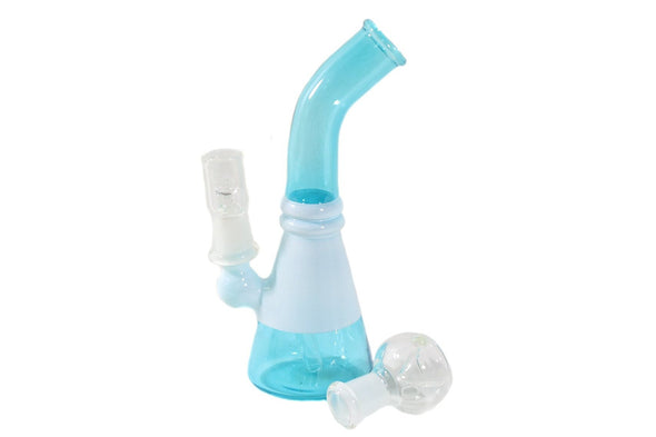 GP1325: GLASS PIPE: 7" GLASS OIL PIPE, DUAL FUNCTION - Infyniti Scales