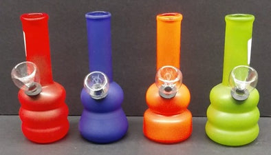 GP1406AST: 5" Frosted Mini Water Pipe - Infyniti Scales