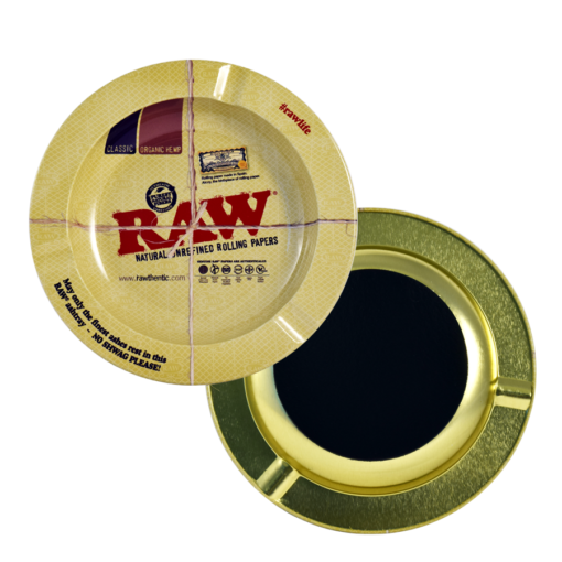 ASH1005: RAW METAL MAGNET BOTTOM ASHTRAY - Infyniti Scales