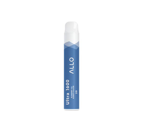 Allo Ultra 1600 jetable - Glace aux bleuets