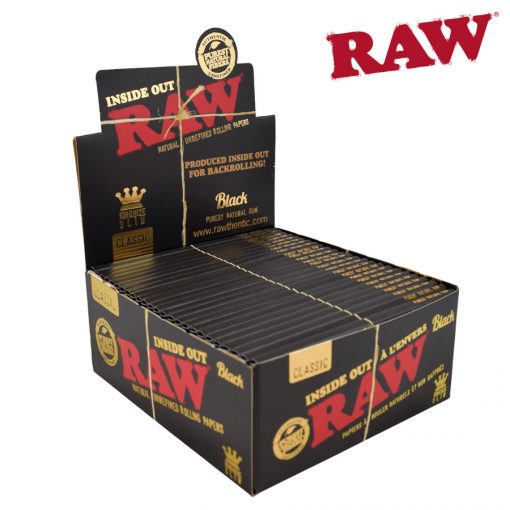 Raw Classic Black Cigarette Papers - Infyniti Scales