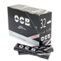 OCB Long Black Paper Plus Filters, 32 Packets