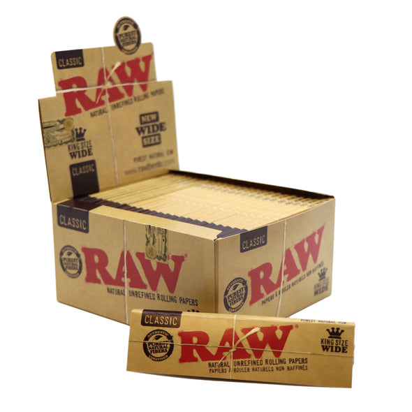 Raw Classic - King Size Slim Wide Rolling Papers