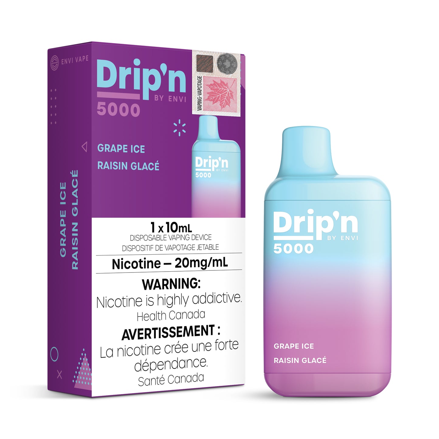 Drip'n By Envi - Glace au raisin