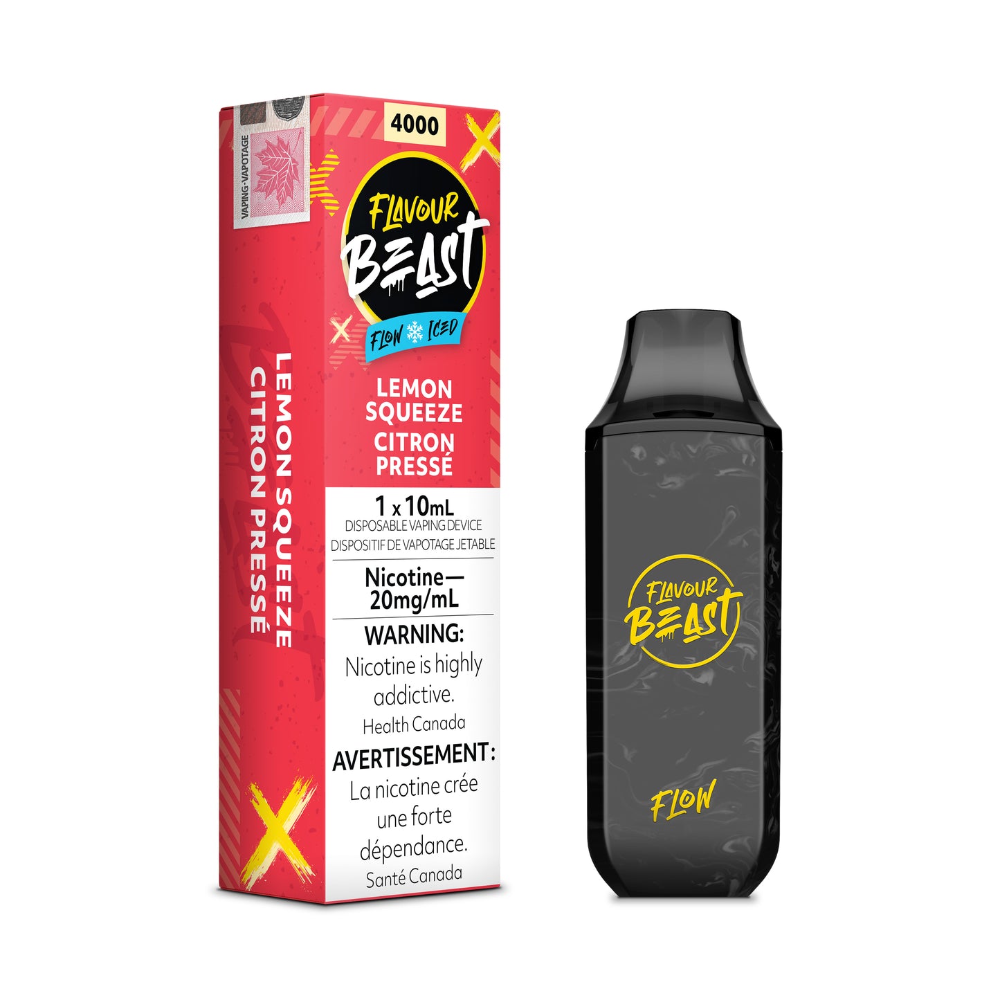 Flavour Beast Flow Disposables - Lemon Squeeze Iced
