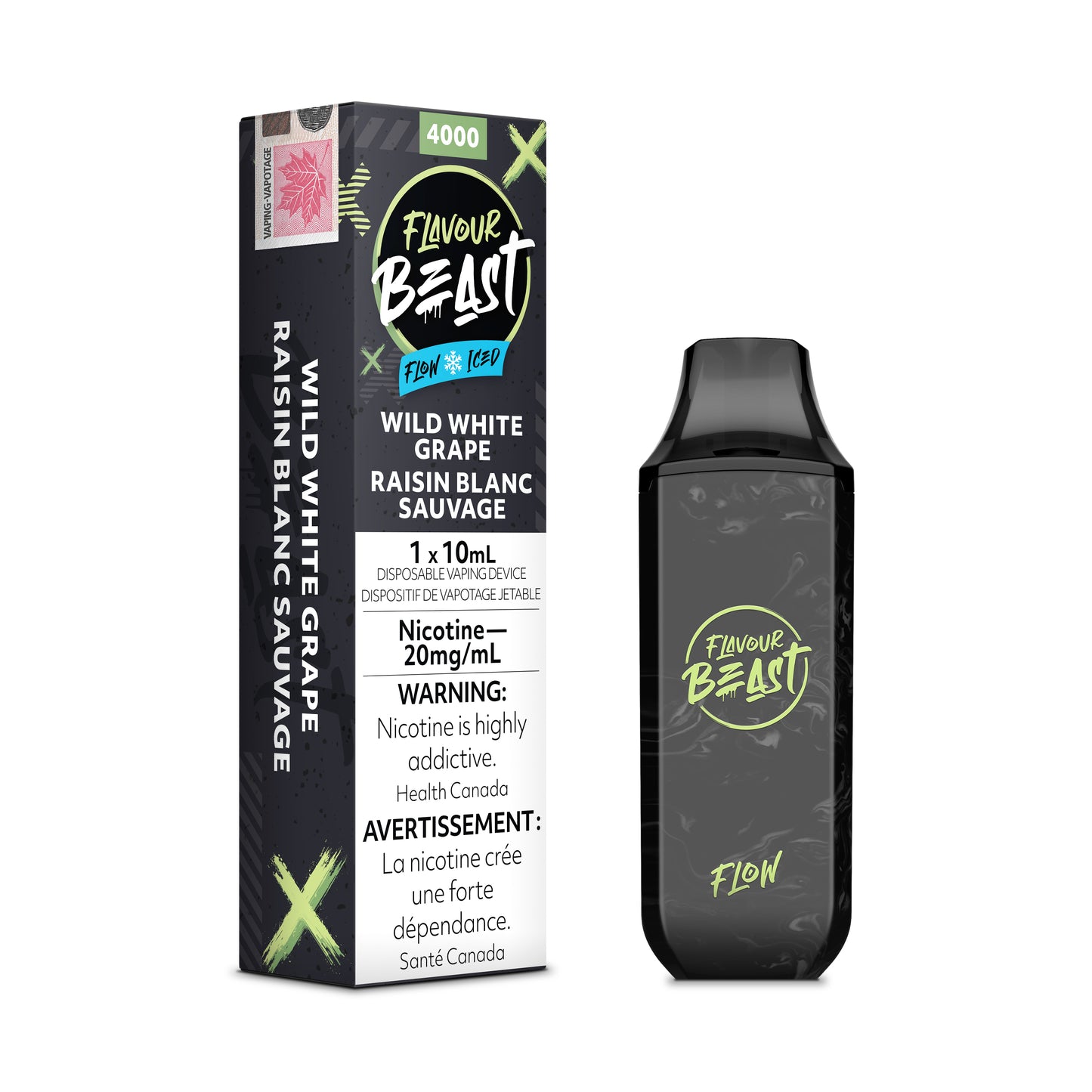 Flavour Beast Flow Disposables - Wild White Grape
