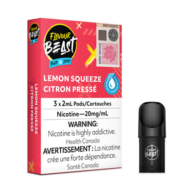 Flavour Beast Pod Packs - Lemon Squeeze Iced