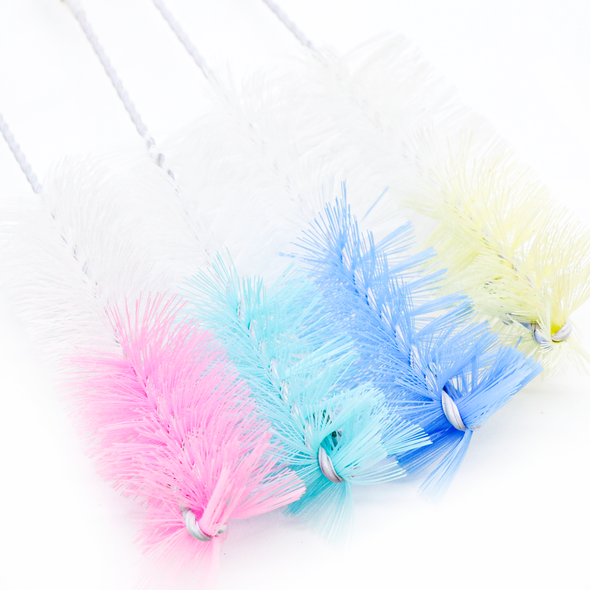 10" Water Pipe Brush - Multi-Colour Pastel Assorted