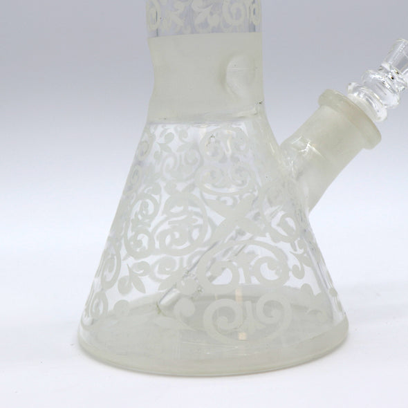 12" ii Water Pipe with Mosaic Design and Ice Catcher