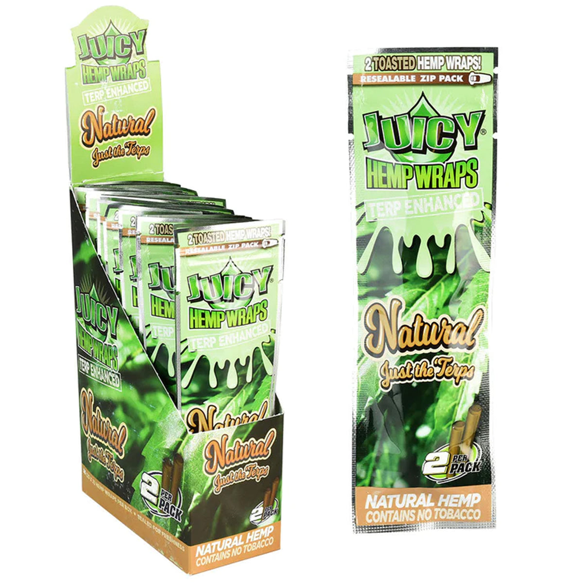 Juicy Jay's Terp Hemp Wraps - 10 Flavours - Infyniti Scales