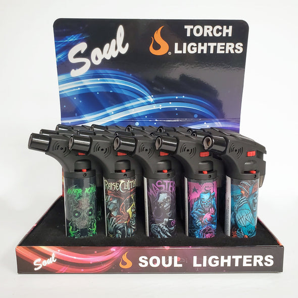 Soul - Colorful Torch Grim Reaper Design