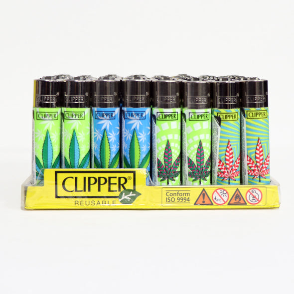 Clipper Lighter - Leaf 7 Design