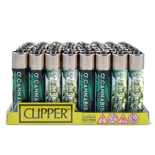 Clipper Lighter O Cannabis Design