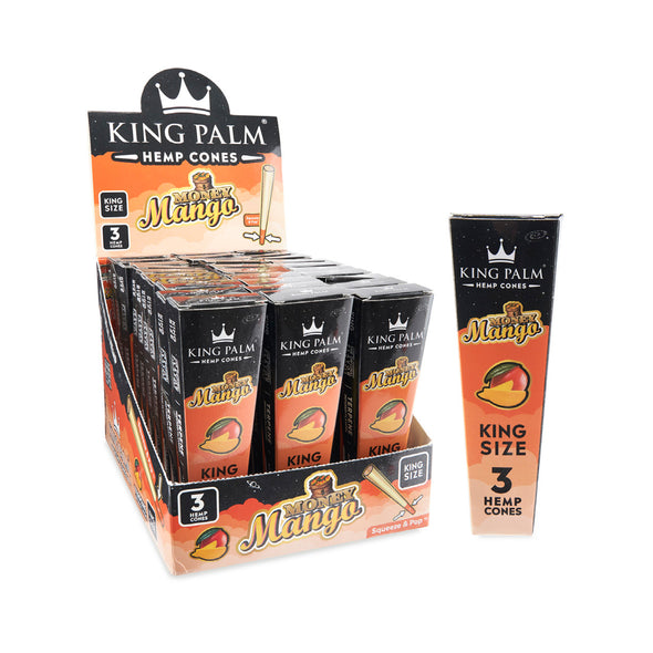 King Palm Hemp Cones King Size  - 2 Flavours