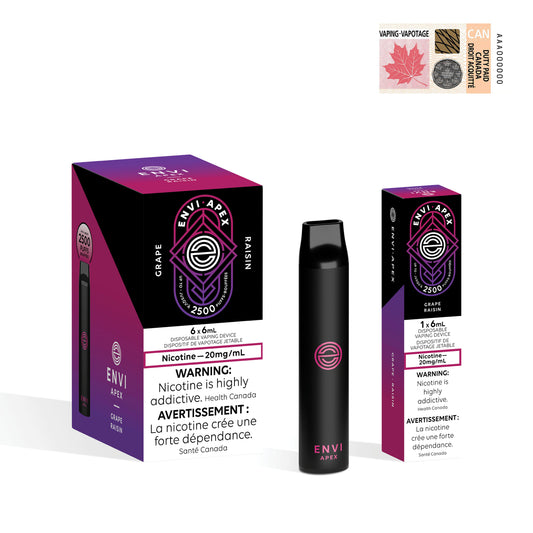 ENVI Jetable Apex - Raisin