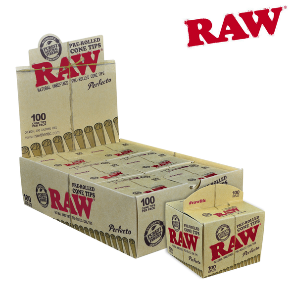 Raw Perfecto Conical Tips