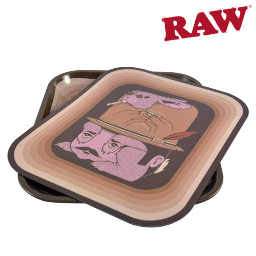 RT1028: RAW ROLLING TRAY AND MAGNET COVER - ARTIST SERIES: JEREMY FISH - Infyniti Scales