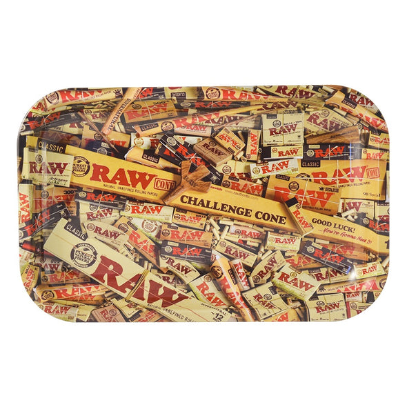RT1006SM: RAW METAL MIX ROLLING TRAY, SMALL - Infyniti Scales