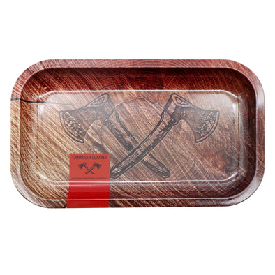 Canadian Lumber Brand- The Etched Log Tray