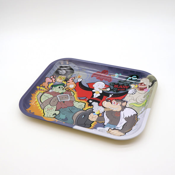 Raw Metal Rolling Tray - Monster Sech