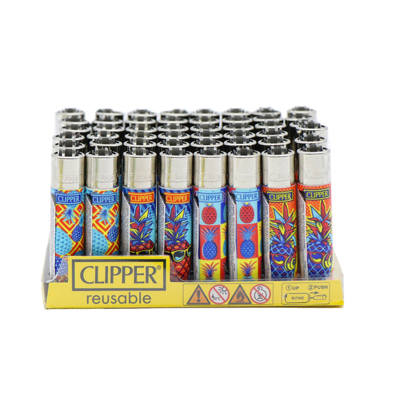 Clipper Lighter - Classic Pineapple