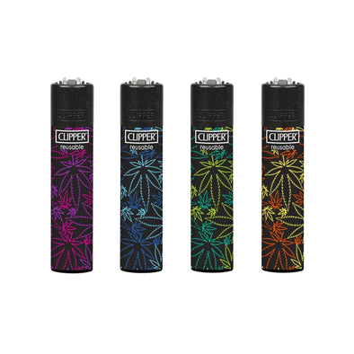 Clipper Lighter - Cannabis Flou