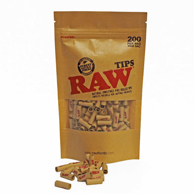 Raw Pre-rolled paper tips