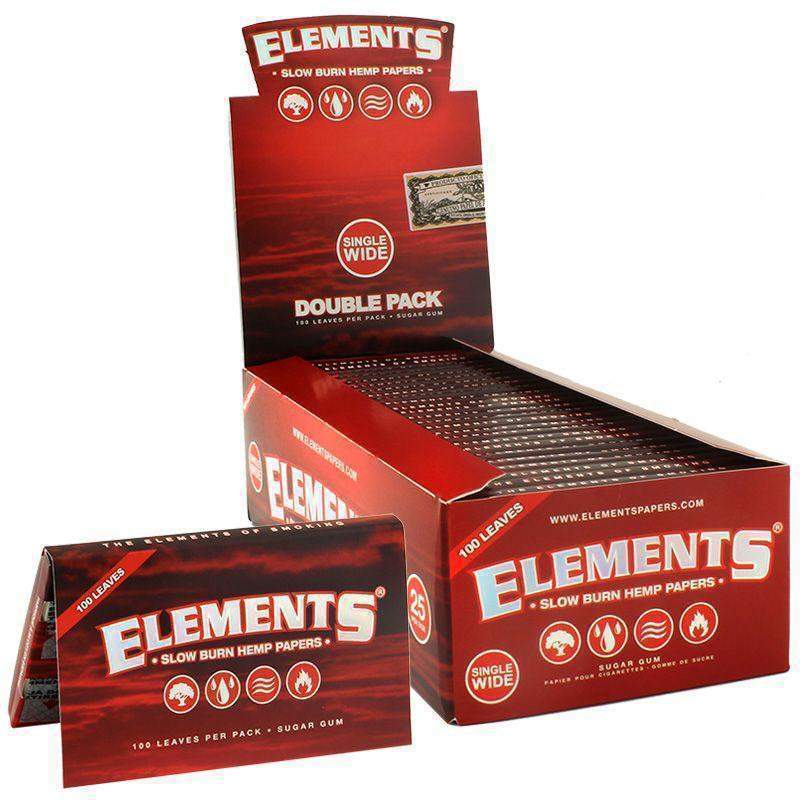 Red Elements Hemp Cigarette Papers - Infyniti Scales