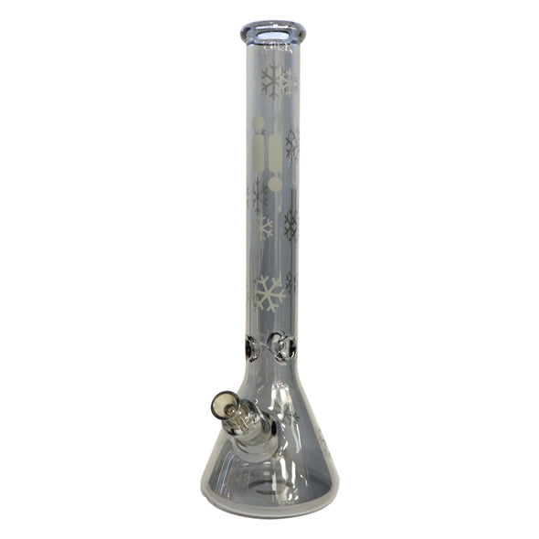 18" Water Pipe with Beaker Base