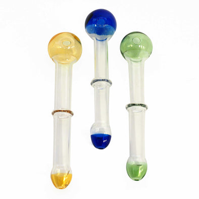 4" Oil Pipe with Colored Orb