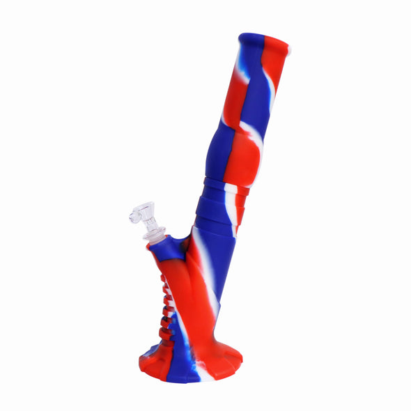 14" Leaner Silicone Water Pipe