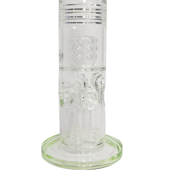 16" Water Pipe with Multiple Percs, Ice Catcher and steamless