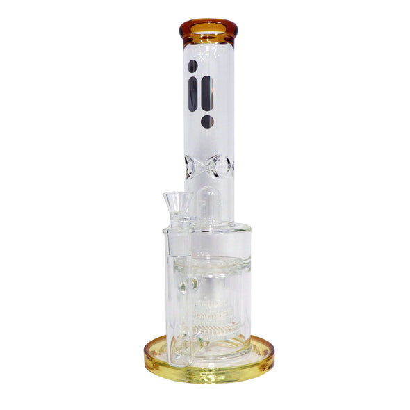 15" Water Pipe with Multiple Percs, Ice Catcher and stemless