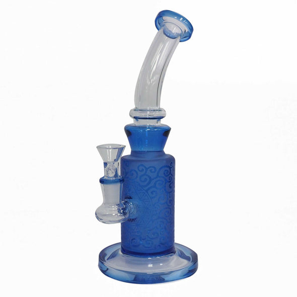10" Water Pipe with mandela design