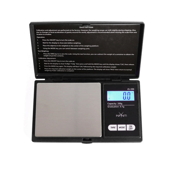 G-Force Digital Pocket Scale, 350g x 0.1g - Infyniti Scales