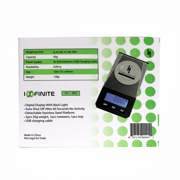 Balance numérique Infyniti, 50 g x 0,001 g