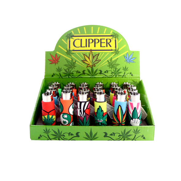 Clipper Lighter - Leaf 3 Design