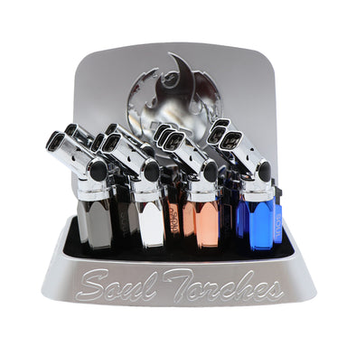 Soul - Metallic Adjustable Dual Flame Torch